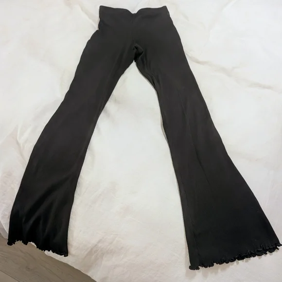 Organic Basics Core Bold Rib Flare Leggings XXS - Picture 4 of 6